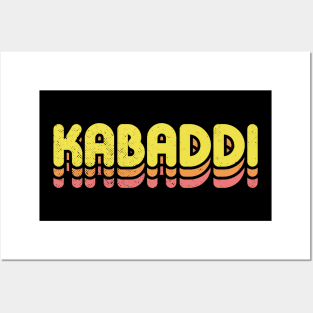 Retro Kabaddi Posters and Art